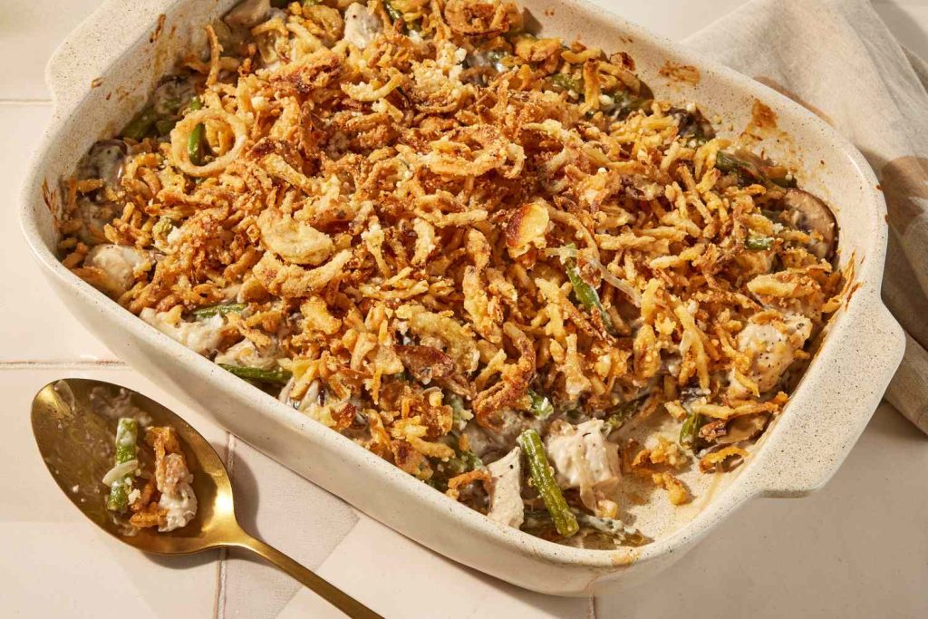 Chicken & Green Bean Casserole Is Our Spin on a Thanksgiving Favorite