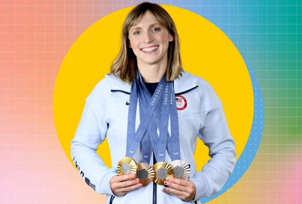 Katie Ledecky, อาหารกลางวัน, โปรตีนสูง, ทำทุกวัน