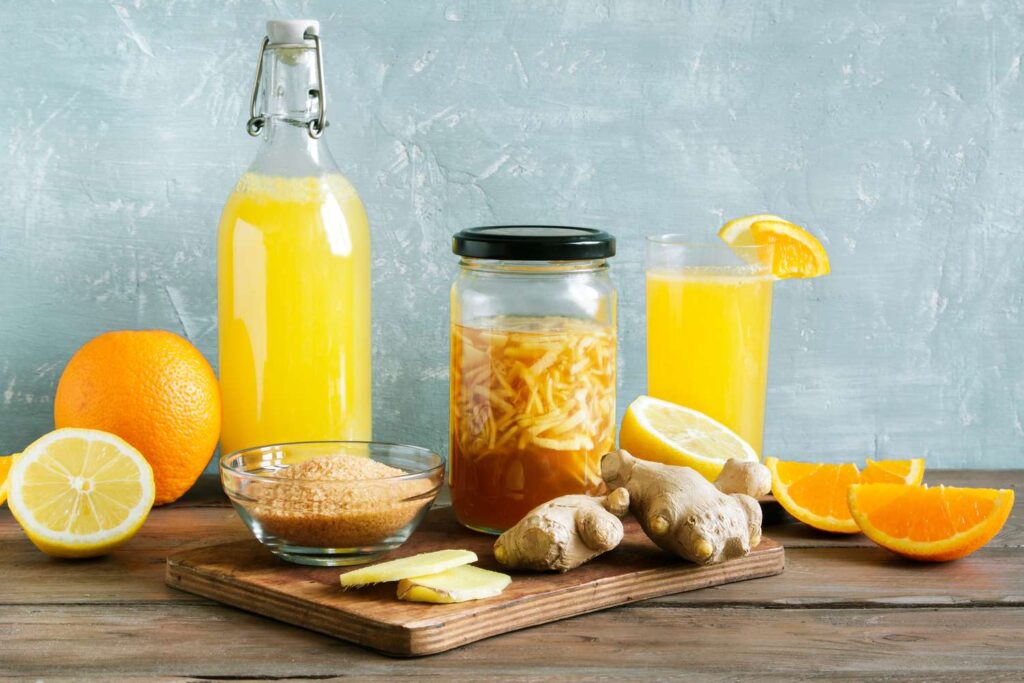 Ginger Bug, โพรไบโอติก, สุขภาพ, ระบบทางเดินอาหาร
