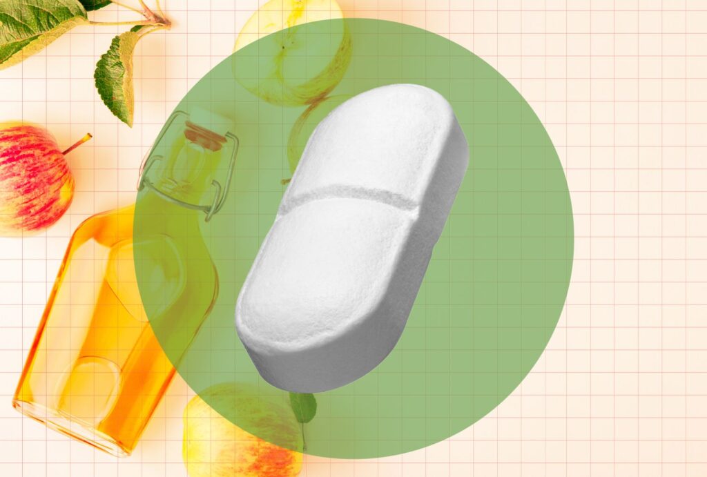 4 Supplement ไม่ควรผสมกับน้ำส้มสายชูแอปเปิ้ล