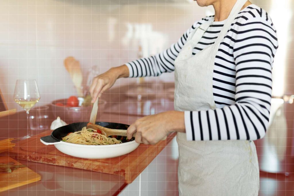 ส่วนผสมโปรตีนสูง สำหรับพาสต้า